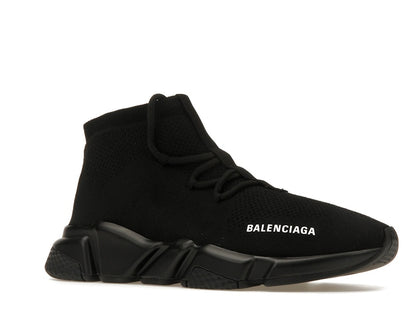 Balenciaga Speed Trainer Lace Up Black