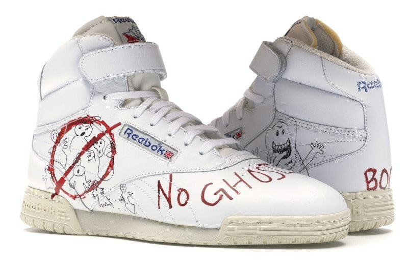 Reebok Ex-O-Fit Clean Hi Bait x Ghostbusters x Stranger Things Vintage