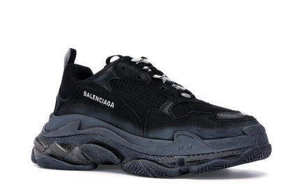Balenciaga Triple S Clear Sole Black