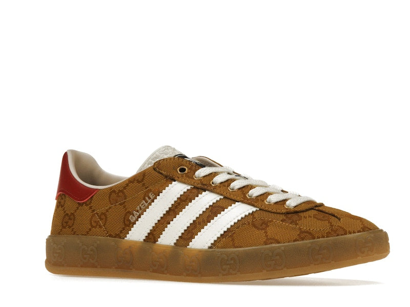 adidas Gazelle Gucci Original GG Beige Brown (Women's)