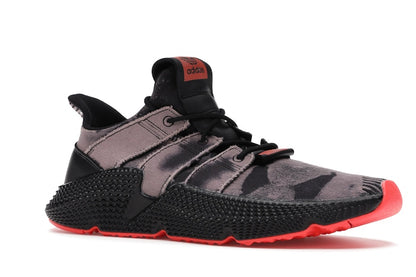 adidas Prophere Bleached Black Solar Red