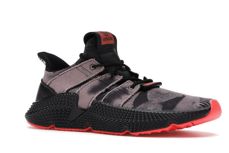adidas Prophere Bleached Black Solar Red