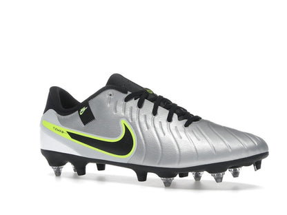 Nike Tiempo Legend 10 Academy SG-Pro AC Metallic Silver Volt Black