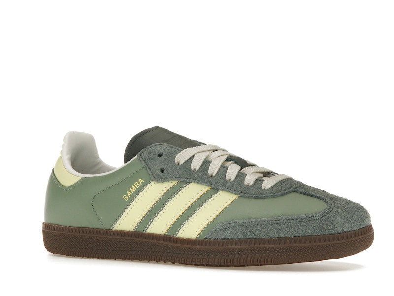 adidas Samba OG Silver Green Legend Ivy (Women's)