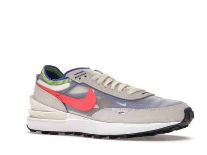 Nike Waffle One Coconut Milk Crimson Royal