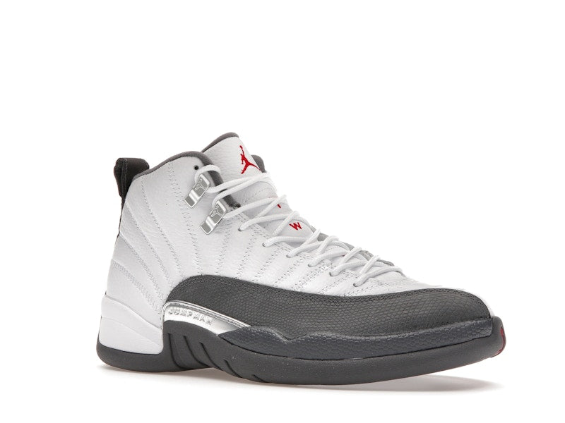 Jordan 12 Retro White Dark Grey