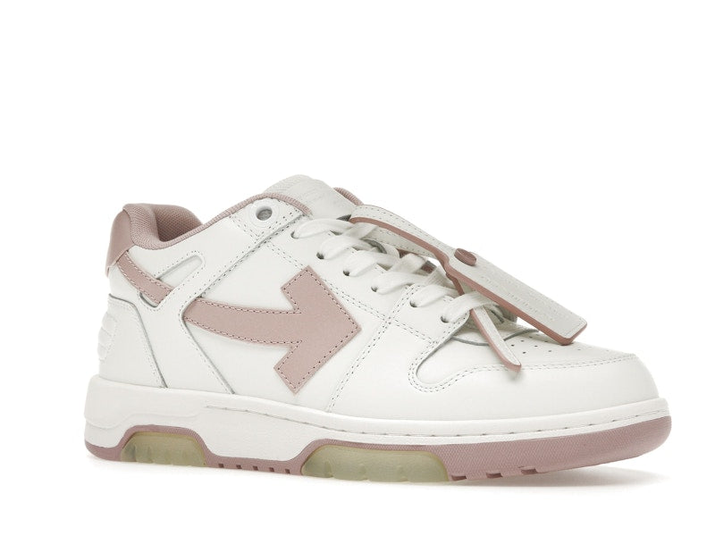 OFF-WHITE Out Of Office OOO Low Tops White Pink (Women's) 2023