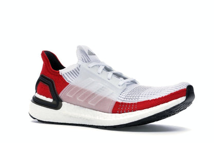 adidas Ultra Boost 19 White Scarlet