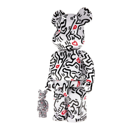 Bearbrick Keith Haring #8 100% & 400% Set