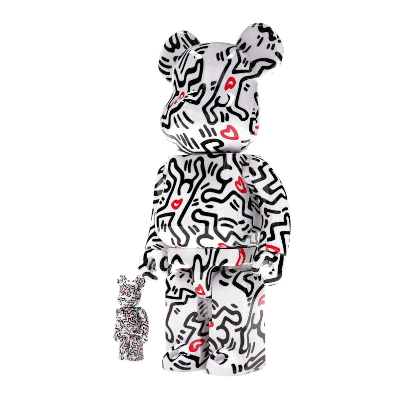 Bearbrick Keith Haring #8 100% & 400% Set