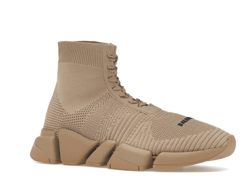 Balenciaga Speed 2.0 Lace Up Beige (Women's)