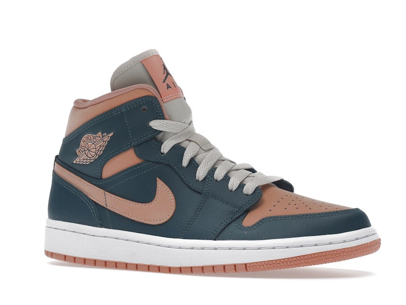 Jordan 1 Mid Dark Teal Green (Women's)