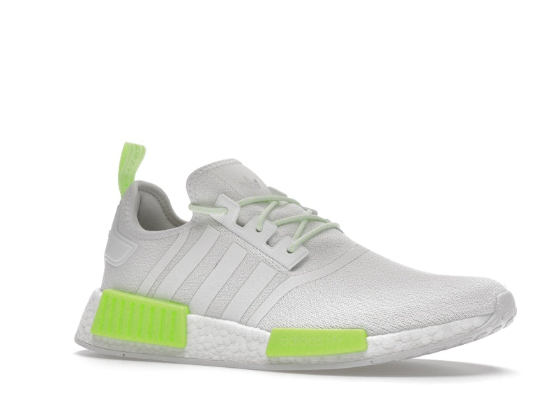 adidas NMD R1 Crystal White Solar Green