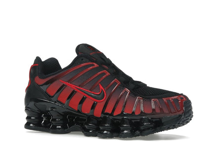 Nike Shox TL Black University Red Gradient