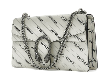 Gucci x Balenciaga The Hacker Project Small Dionysus Bag White