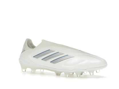 adidas Copa Pure 3 Elite Laceless FG Cloud White Silver Metallic Bright Royal