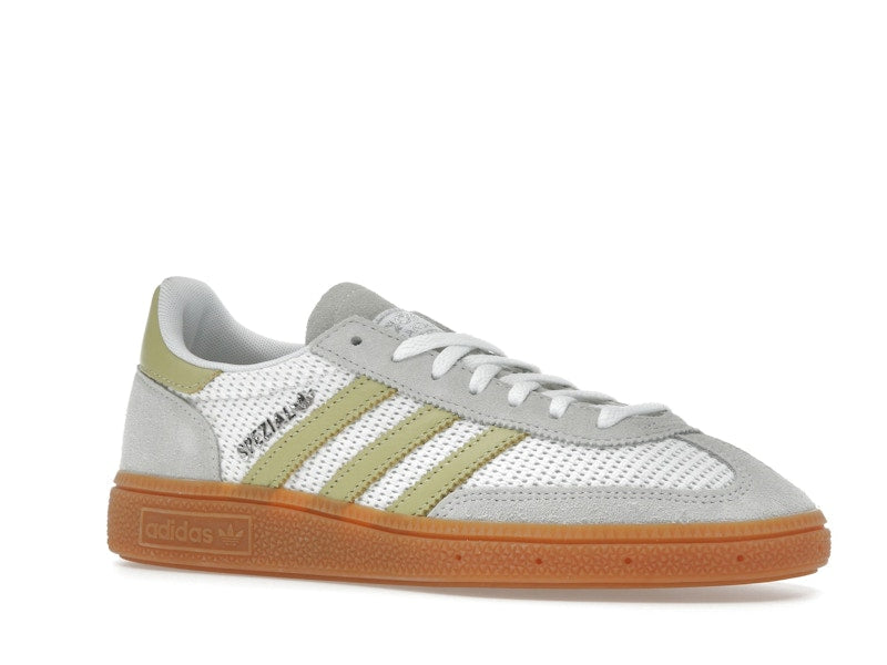 adidas Handball Spezial White Powder Yellow (Women's)