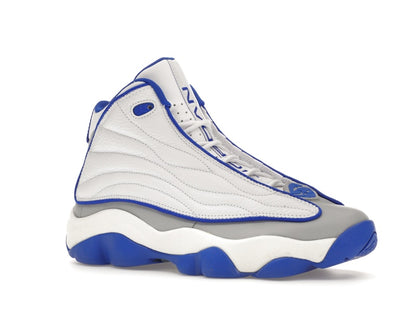 Jordan Pro Strong White Royal Grey