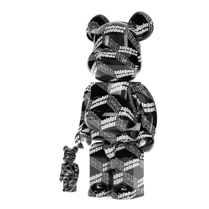 Bearbrick x Solebox Pattern 100% & 400% Set