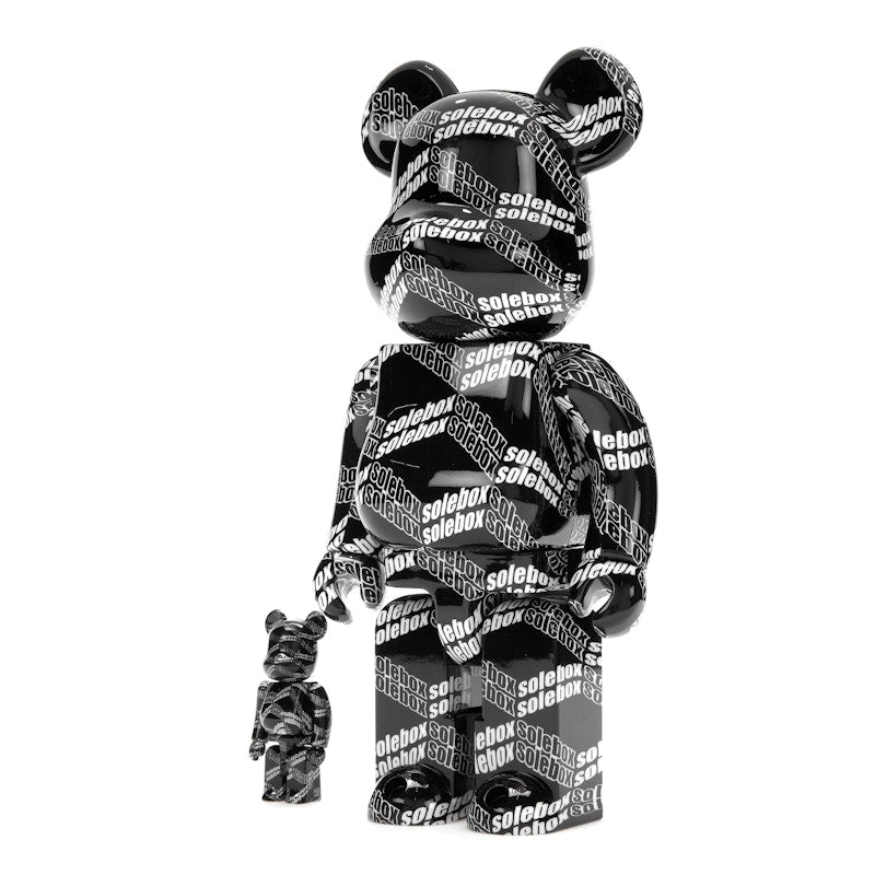Bearbrick x Solebox Pattern 100% & 400% Set