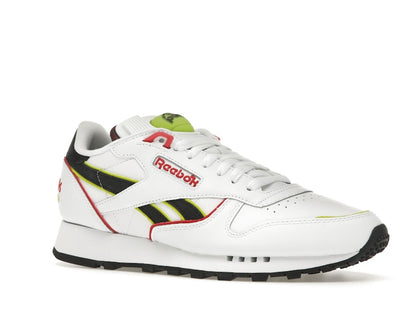 Reebok Classic Leather The Pump White Acid Yellow