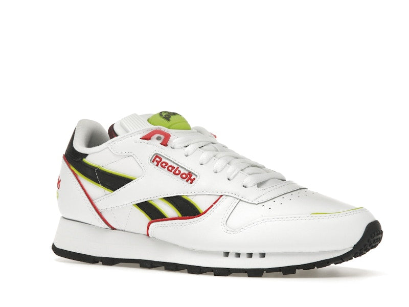 Reebok Classic Leather The Pump White Acid Yellow