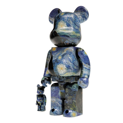 Bearbrick Vincent van Gogh The Starry Night 100% & 400% Set