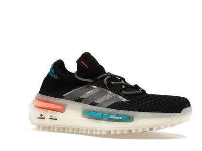 adidas NMD S1 Core Black Blue Orange