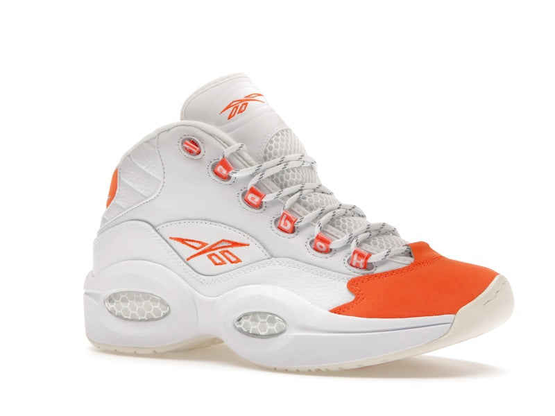 Reebok Question Mid Orange Toe