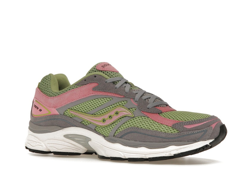 Saucony ProGrid Omni 9 Premium Grey Green Pink