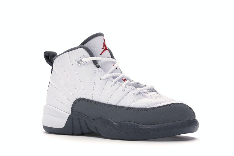 Jordan 12 Retro White Dark Grey (PS)