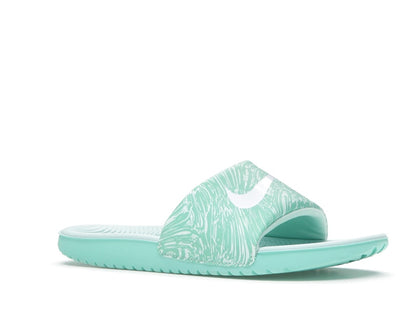 Nike Kawa Slide Print Emerald Rise (GS)