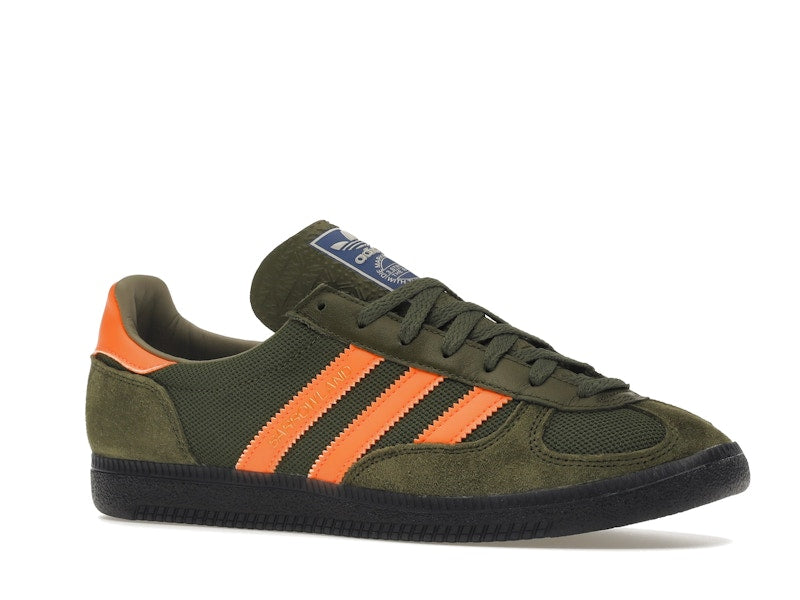 adidas Barrowland SPZL Dust Green Signal Orange