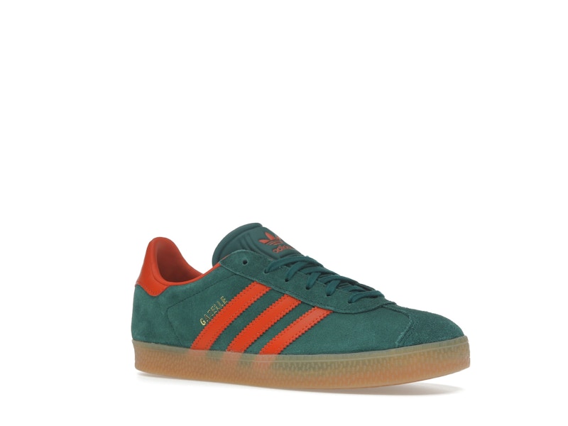 adidas Gazelle Collegiate Green Preloved Red (GS)