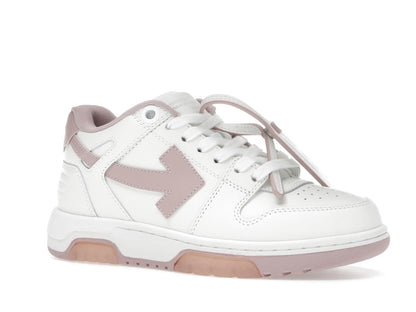OFF-WHITE Out Of Office OOO Low Tops White Pink (Women's)