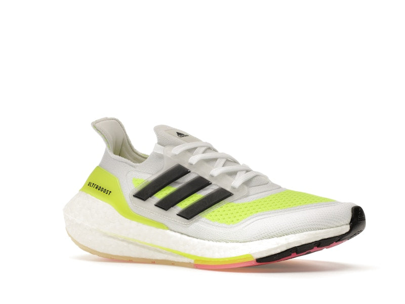 adidas Ultra Boost 21 White Solar Green (Women's)