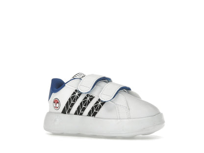 adidas Grand Court Marvel Spider-Man Cloud White Core Black Royal Blue (TD)