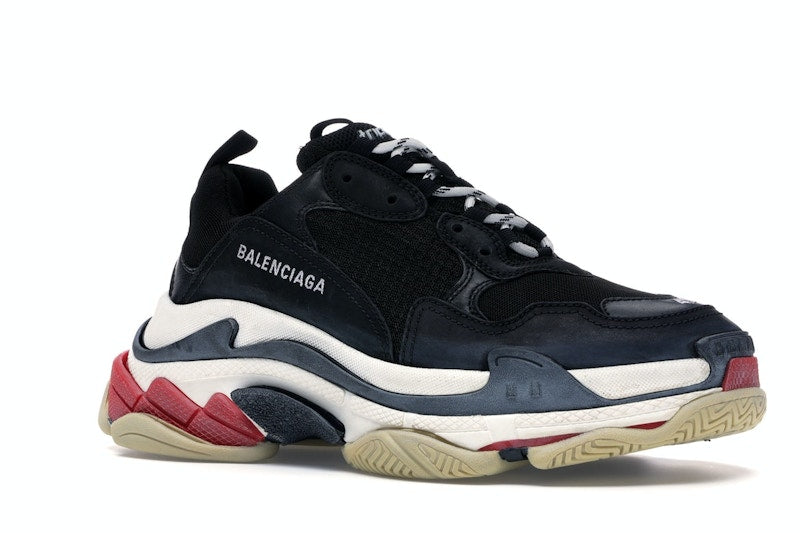 Balenciaga Triple S Black White Red (2018 Reissue)