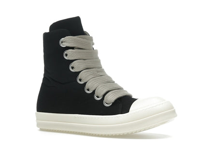 Rick Owens DRKSHDW Hollywood Jumbo Lace Puffer High Top Black Milk