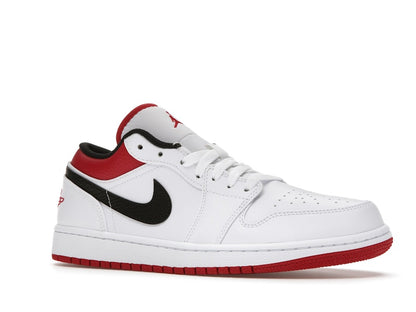 Jordan 1 Low White University Red Black