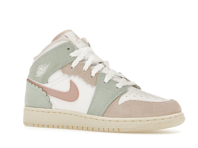 Jordan 1 Mid SE Pink Oxford (GS)