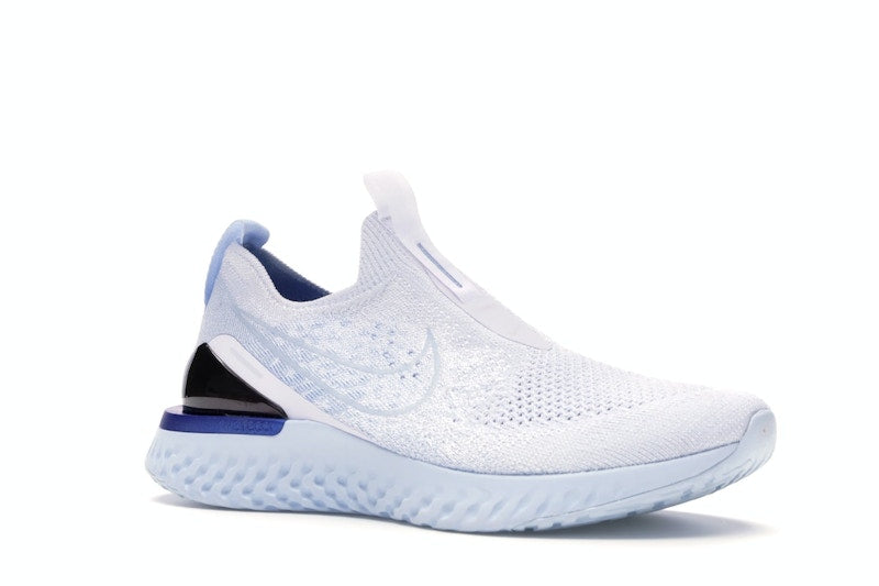 Nike Epic Phantom React Flyknit White Hydrogen Blue (Women's)