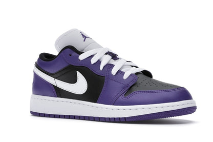 Jordan 1 Low Court Purple Black (GS)