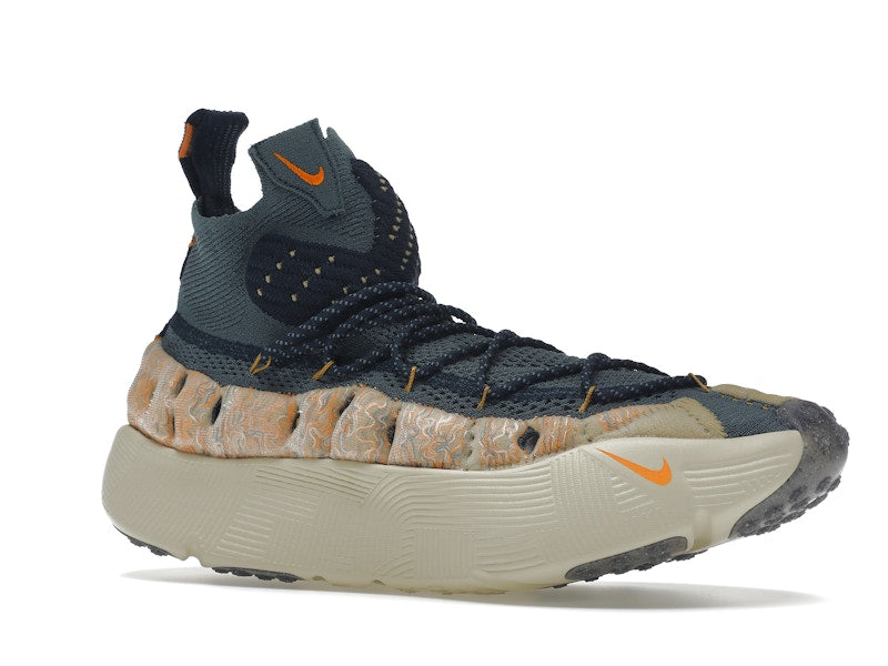 Nike ISPA Sense Flyknit Mineral Slate Magma Orange