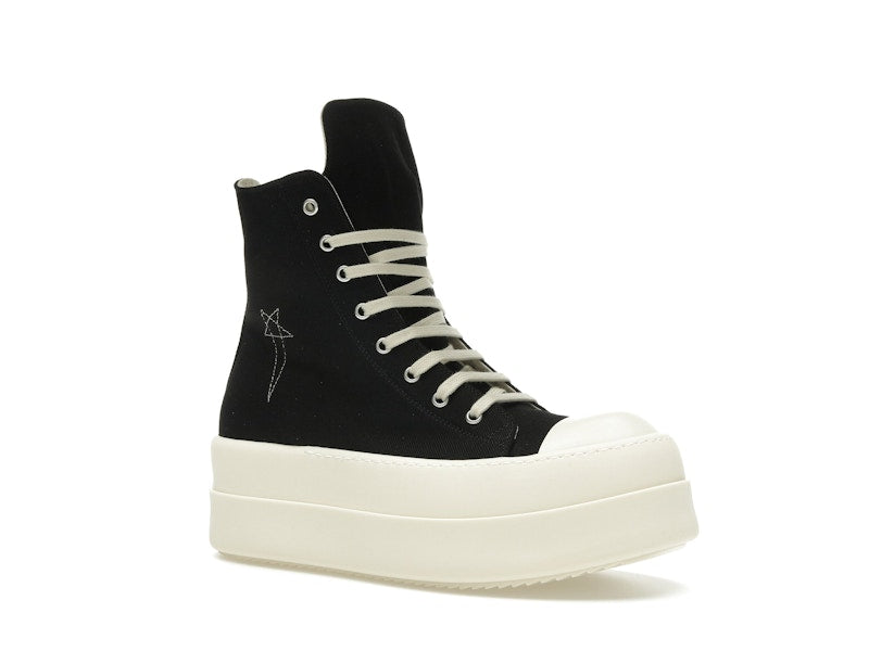 Rick Owens Hollywood DRKSHDW Double Bumper High Black Pearl Milk (Women's)