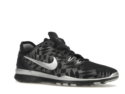 Nike Free 5.0 TR Fit 5 Black Metallic Silver (Women's)
