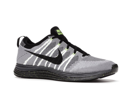 Nike Flyknit Lunar1+ White Black Volt
