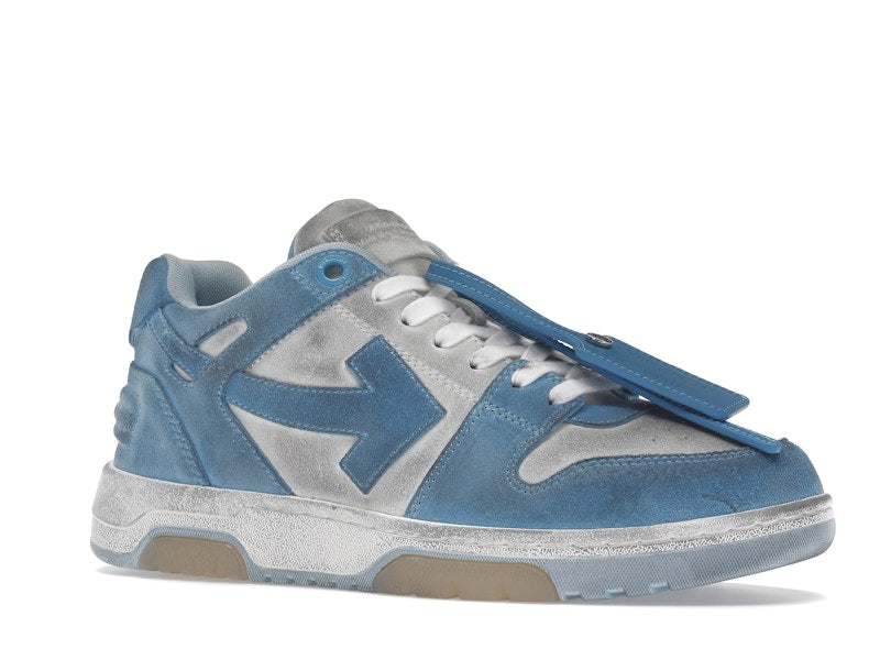 OFF-WHITE OOO Low Out Of Office Suede White Light Blue