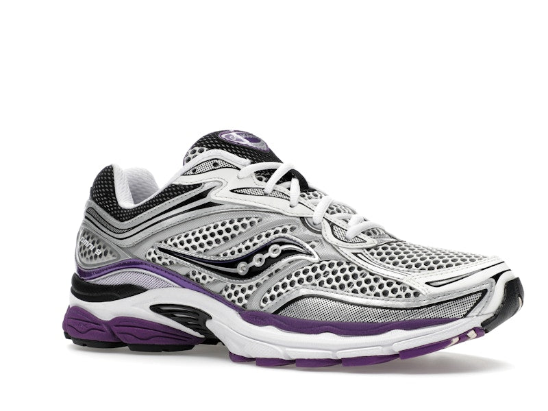 Saucony ProGrid Omni 9 White Black Silver Purple