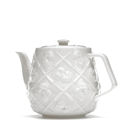 KAWS Ceramic Teapot White
